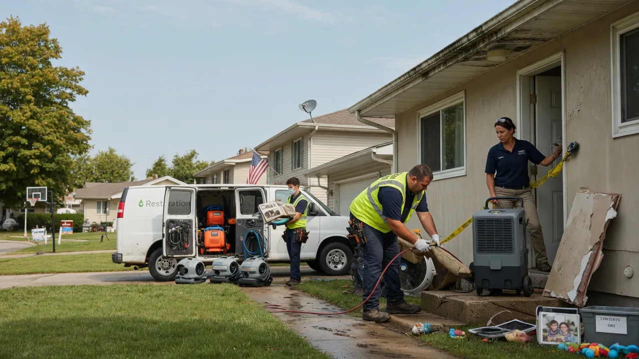 Water Damage Restoration in Broadway, VA near me